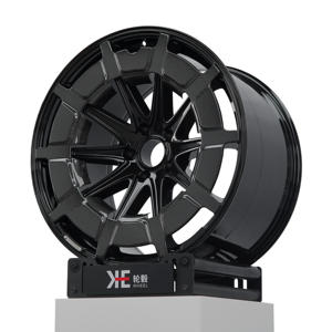 Rines de Fibra de Carbono KILLER BLACK de 18 19 20 22 24 Pulgadas, Rines Forjados para Mercedes Benz AMG G63 G55 GT GLE G800 <span class=keywords><strong>GLS800</strong></span> <span class=keywords><strong>Maybach</strong></span> - Product Image 1