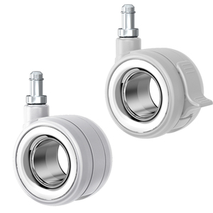 Herstellung von 65mm 75mm <span class=keywords><strong>Nylon</strong></span>-PVC-Bürostuhlrollen Möbelrollen Hohlbremse Universal-Drehrollen - Product Image 6