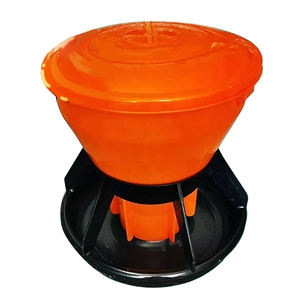 नर्सरी पेन पशु फीडर के लिए स्वचालित 15 किलोग्राम प्लास्टिक फीडर वेनर सुअर उपकरण - Product Image 5