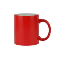 MIDA Special Mug Magique à Changement de Couleur 11oz, Mug de Sublimation Peignable à Chaleur, Mug à Café Vierge
