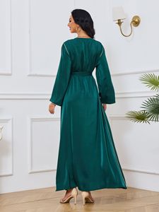 Zaynab <strong>Abaya</strong> Cotton Dress Eid <strong>Abaya</strong> Fabrics Ramadan New <strong>Model</strong> Dubai Muslim Women Open <strong>Abaya</strong> Women Muslim Dress Jalabiya - Product Image 6