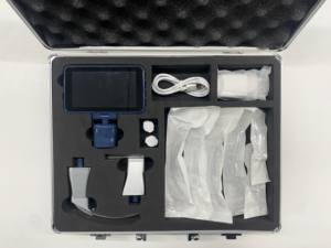 Veterinerlik KBB Video Laringoskop Yeniden Kullanılabilir Fiber Optik Bıçaklı Laringoskop Led Işıklı Tek Kullanımlık Laringoskop Çeşitleri - Product Image 3