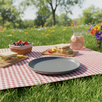 Service de table en grès Guangda, ensemble moderne en céramique grise, assiette, bol, tasse |   Services de table pour la maison, compatibles lave-vaisselle et micro-ondes