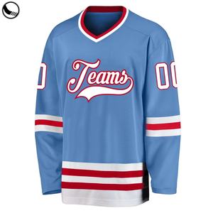 BETHERIVAL Meilleure vente Maillot de hockey sur glace personnalisé avec broderie appliquée Maillot de hockey en polyester - Product Image 2