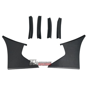 สปอยเลอร์กันชนหน้าคาร์บอนไฟเบอร์ทรง JS สำหรับ Honda Civic รุ่นที่ 10 FK8 Type R Si ปี 2016+ สำหรับตกแต่งรถยนต์ - Product Image 2