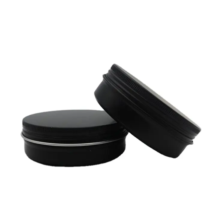Speciale Aangepaste Rose Goud Zwart Aluminium Blikken Voor Cosmetische/Kleine Cosmetica Aluminium Blikjes Voor Lippenbalsem/Zeep