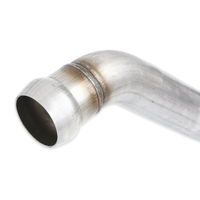 Silencieux catalytique avant universel LJ avec protection et port O2 pour système d'échappement automobile CNG Euro VI en acier inoxydable poli