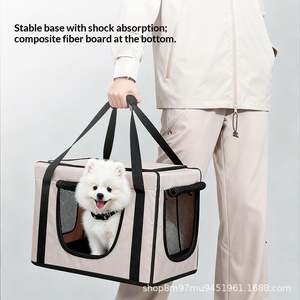 Cesta de Transporte <span class=keywords><strong>para</strong></span> Mascotas, Cama <span class=keywords><strong>para</strong></span> Interiores/Exteriores, Cama <span class=keywords><strong>para</strong></span> <span class=keywords><strong>Perros</strong></span> y Gatos de Diferentes Tamaños (Grande, Mediana, Pequeña), Casa <span class=keywords><strong>para</strong></span> Mascotas Transpirable, de Felpa, Cálida <span class=keywords><strong>para</strong></span> las Cuatro Estaciones - Product Image 2