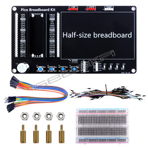 52Pi EP-0140 Applicable à la carte d'extension Raspberry Pi Pico Kit de carte d'expérimentation (carte mère non incluse) - Product Image 3