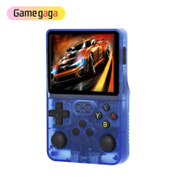 Console de jeu portable Gamegaga R36 HD avec sortie TV, 64 Go, 15000 jeux, console de jeu rétro, écran de 3,5 pouces, lecteur de jeu portable