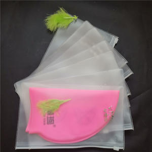 <b>Swimming</b> <b>cap</b> packaging bag semi-transparent matte cold resistant and compressible eva <b>swimming</b> pants pull head bag - Product Image 4