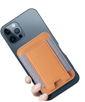 Étui Portefeuille Magnétique pour Téléphone en Cuir PU Fin avec Aimant Puissant pour iPhone 17 Pro Max 12 Pro Mini