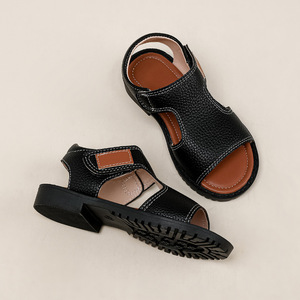 รองเท้าแตะเด็กผู้ชายลายโลโก้แบบกำหนดเอง ทนทานต่อการสึกหรอ กันลื่น เหมาะสำหรับเด็กอายุ 4 ปี - Product Image 5