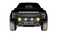 Pare-chocs avant sablée, pare-chocs avant de course à gros tubes, barre de protection simple compatible avec Ford Raptor F150 2022-2023