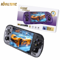 Console de jeu rétro portable Dropshipping R36H Pro Max 64 Go/128 Go avec 20000 jeux classiques intégrés, écran 4,2 pouces