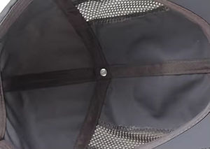 Venta al por mayor de secado rápido gorra de béisbol deportiva verano recreación al aire libre protector solar con patrón de letras de tela de malla transpirable - Product Image 5