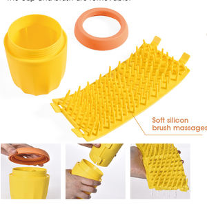 مستلزمات مستلزمات الحيوانات الأليفة منظف للكلاب بسرعة غسل القط القذر فرشاة Pet Star سيليكون غسالة Pet مطاط للحيوانات الأليفة - Product Image 4