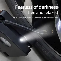 100PSI charge de téléphone portable tracteur électrique 12v compresseur d'air <span class=keywords><strong>gonfleur</strong></span> de pneu de voiture - Product Image 4