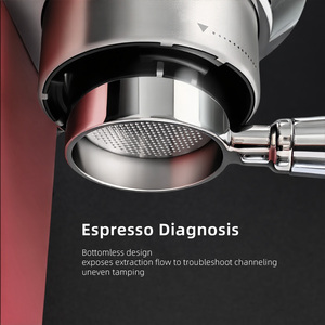 Portafiltro sin fondo de 51 mm con 3 orejetas, compatible con la serie Delonghi ECP ECO / EM - Product Image 5