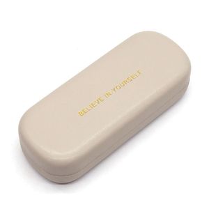 Vente en gros avec logo personnalisé, étui en fer pour lunettes optiques anti-pression avec myopie, emballage pour lunettes, boîte d'emballage - Product Image 6