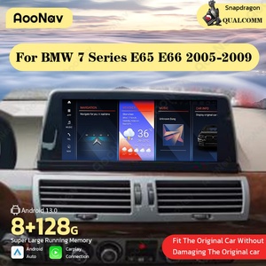 128G Car Radio for BMW 7 Series E65 E66 2005-2009 Latest Android Touch Screen Stereo Multimedia GPS Video Player Dual System - Product Image 2