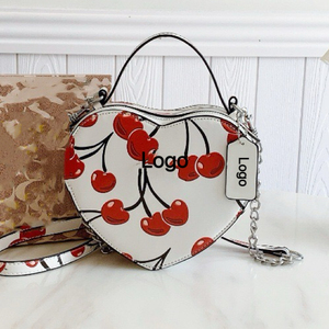 Luxe dames crossbody tas, bestseller, PU tas, retro 'kers'-print, kettingtas met logo, cadeauverpakking - Product Image 3