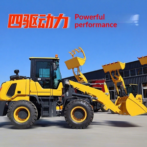 Bulldozer Hidráulico Shanwang con Tracción en las Cuatro Ruedas, Tipo Neumático, para Agarre de Césped y Madera, Máquina para Construcción, Ingeniería y Agricultura, Pequeño - Product Image 1