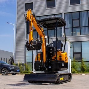 Miniexcavadora de orugas de 1.3 toneladas con rendimiento estable, operada por piloto, motor Koop y bomba, admite personalización - Product Image 2