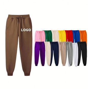 Custom Logo Sweat Sweatpants Printed Plain Men Jogging Blank <b>Women</b> Track Mens <b>Joggers</b> Pants - Product Image 1