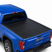 Couverture de benne rigide antidérapante à profil bas pour Chevrolet Sierra 1500 2500 3500 HD Ford F150 250, accessoires pour camionnettes