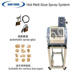 Applicateur de colle thermofusible électrique automatique, pompe à colle, longue durée de vie, sac en papier, caisse en bois, machine d'emballage en carton - Product Image 3