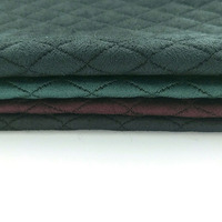 Tissu polaire à coquille souple de haute qualité 98% Poly 2% Spandex Suede Space Dye
