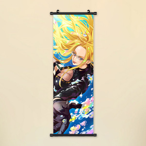 Póster de Pared de Tela con Diseños de <span class=keywords><strong>Anime</strong></span> Japonés de One Piece, 70*25cm, 3500 Diseños, Chicas Sexys como Nami, Venta al Por Mayor - Product Image 6