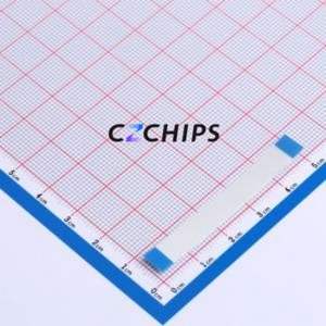 FC-0.5B-12P-50mm FFC Cable (Flexible Flat Cable) P=0.5mm Connector 12P 0.5mm 0.3mm Non-Inverting - Product Image 2