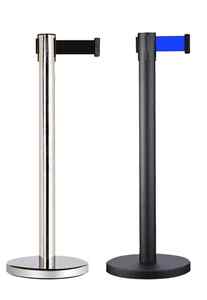 Supporto per ringhiera cintura retrattile per controllo della folla barriera di montanti per aeroporto staccabile coda linea palo - Product Image 4