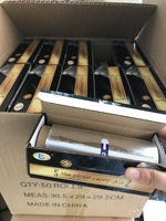 Rouleau d'aluminium jetable de qualité alimentaire pour chicha, prix d'usine