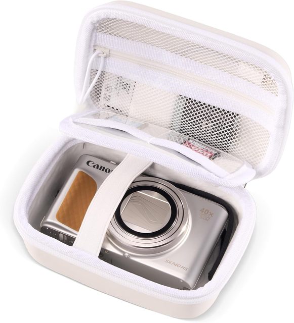 Camera Bag Compatible with PowerShot SX740, Ricoh GR III, Kodak Pixpro, Hard Shell EVA Customized Camera Storage Case