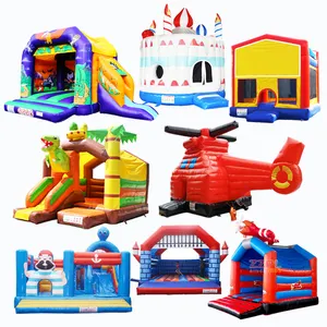 Mickey Mouse Bounce Huis Kleine Tikes Dubbele Glijbaan 15X15 Te Koop Met Waterglijbaan Opblaasbare Eend Commerciële Kwaliteit