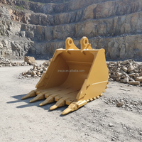Aksesoris Pengganti Bucket Standar Excavator Heavy Duty Merek XINGCHUANG 30 Ton Berputar Warna Kuning Garansi 1 Tahun