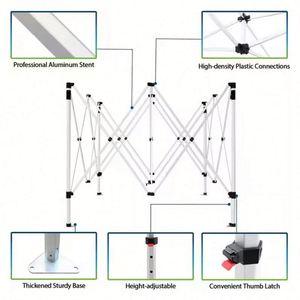 High Quality 10x10 Pop up Canopy Tent Outdoor Market Canopy with Sidewalls / Weight Bags - Product Image 4