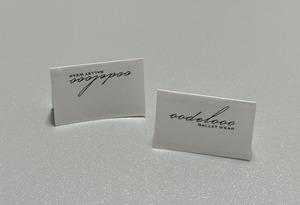 Hot Bán Tùy Chỉnh Satin Quần Áo Tag Thiết Kế Mới Satin Logo In Nhãn Cho Quần Áo End Gấp Cổ Tùy Chỉnh In Nhãn - Product Image 5