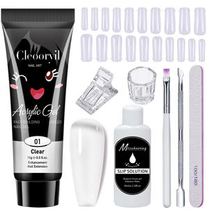 <span class=keywords><strong>Kit</strong></span> Completo de Uñas Acrílicas Profesionales, Gel de Extensión, <span class=keywords><strong>Polygel</strong></span>, con Lámpara UV, Personalizable - Product Image 1