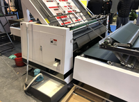 Nouvelle conception dernier produit 1300 modèle entièrement automatique haute vitesse carton ondulé flûte machine à plastifier