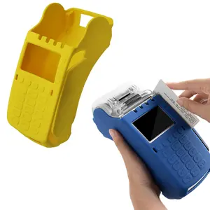 Custodia POS in Silicone custodia protettiva antipolvere antiurto in Silicone morbido per terminale POS per verificone VX520