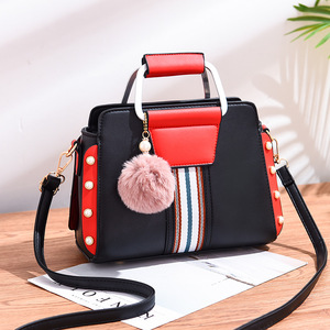 Women Fashion Pu Leather Handbags <b>Top</b>-handle Totes Shoulder Crossbody Bags - Product Image 2