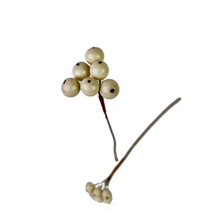 يدوية الصنع صغيرة التوت فرع الفاكهة الاصطناعية هالوين والشتاء عطلة عيد الميلاد مختارات للزينة - Product Image 6