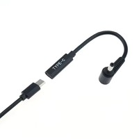 USB 3.1 Typ C Buchse auf 4.0*1.35 5.5*2.5 4.5*3.0 4.0*1.7mm Stecker DC-Stecker PD-Ladeadapter Verbindungskabel