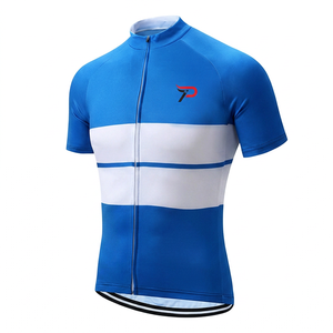 Maillot de cyclisme personnalisé pour homme PRIMEAGE INDUSTRIES, 100 % polyester, respirant, léger, écologique, service OEM, haut de gamme - Product Image 1