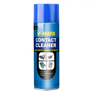Auto Care Manufacturer 450ml High Quality Effective OEM Electronic Parts Contact Cleaner Aerosol Spray
