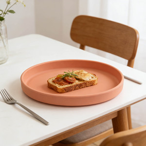 Plato <span class=keywords><strong>de</strong></span> Silicona para Bebés, Ecológico, No Tóxico, Libre <span class=keywords><strong>de</strong></span> BPA, Personalizable (OEM/ODM), Portátil, Resistente a Impactos, Venta al Por Mayor - Product Image 2